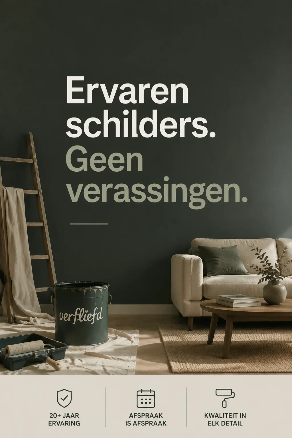 Zakelijk schilderwerk winkel en kantoor Den Bosch